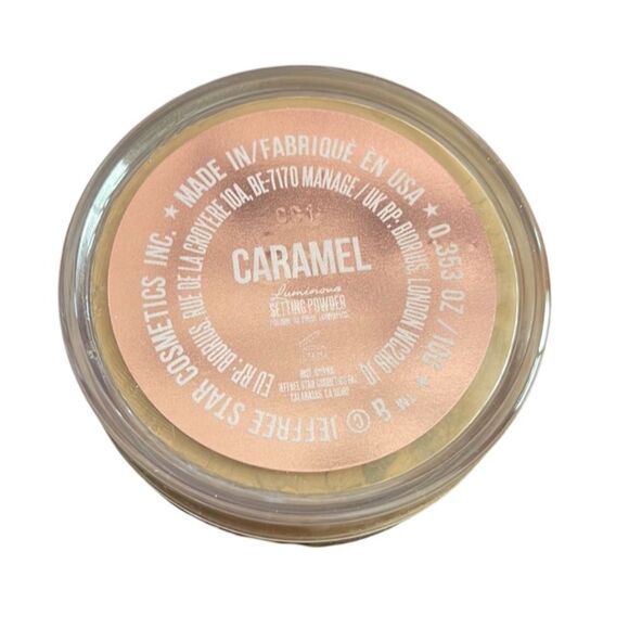 Jeffree Star Magic Star Setting Powder Caramel 0.353 oz. Tan to Deep SkinTones - Picture 5 of 6